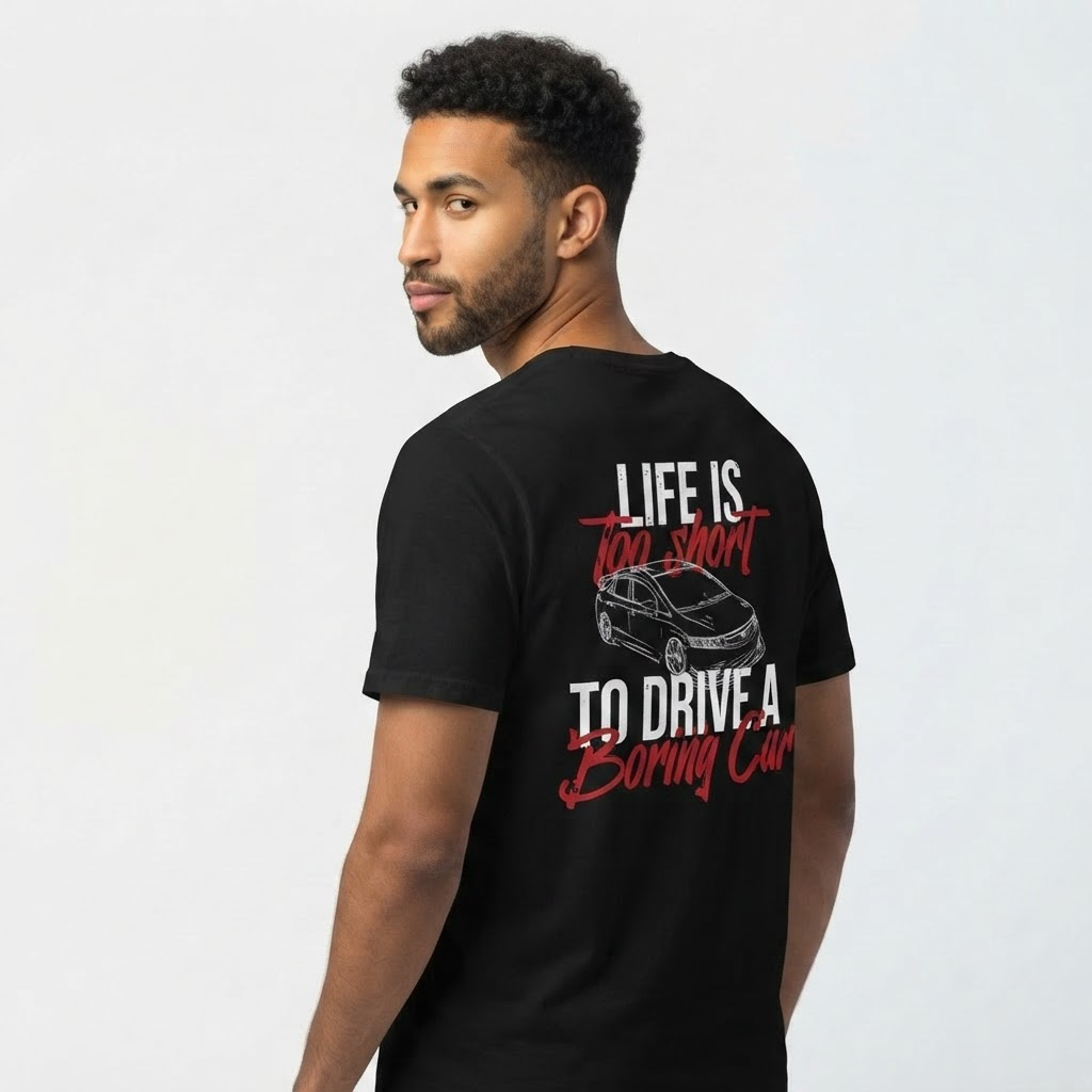 T-shirt Corvus - Life is too short