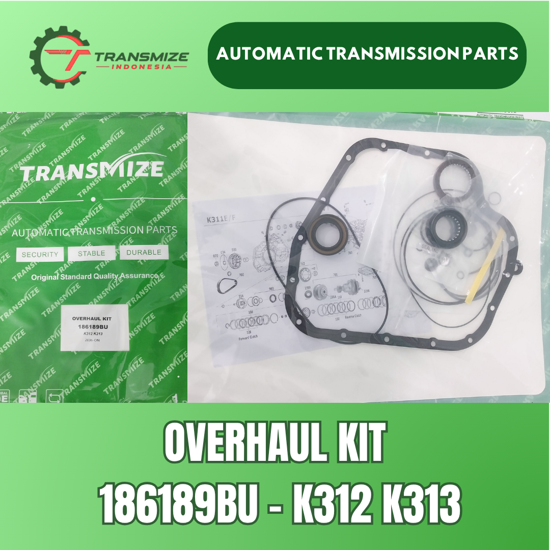 Overhaul Kit 186189BU K312 K313