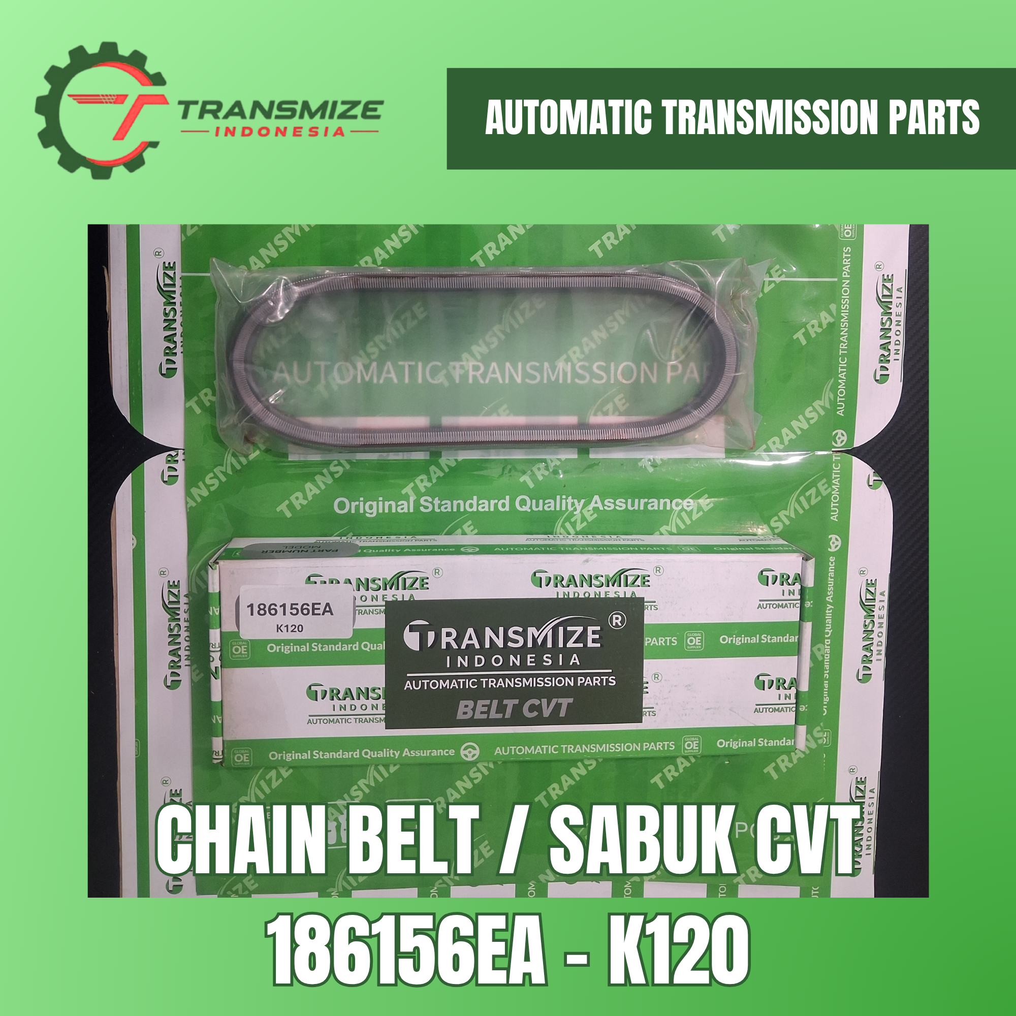 Sabuk CVT Transmize 186156EA - K120