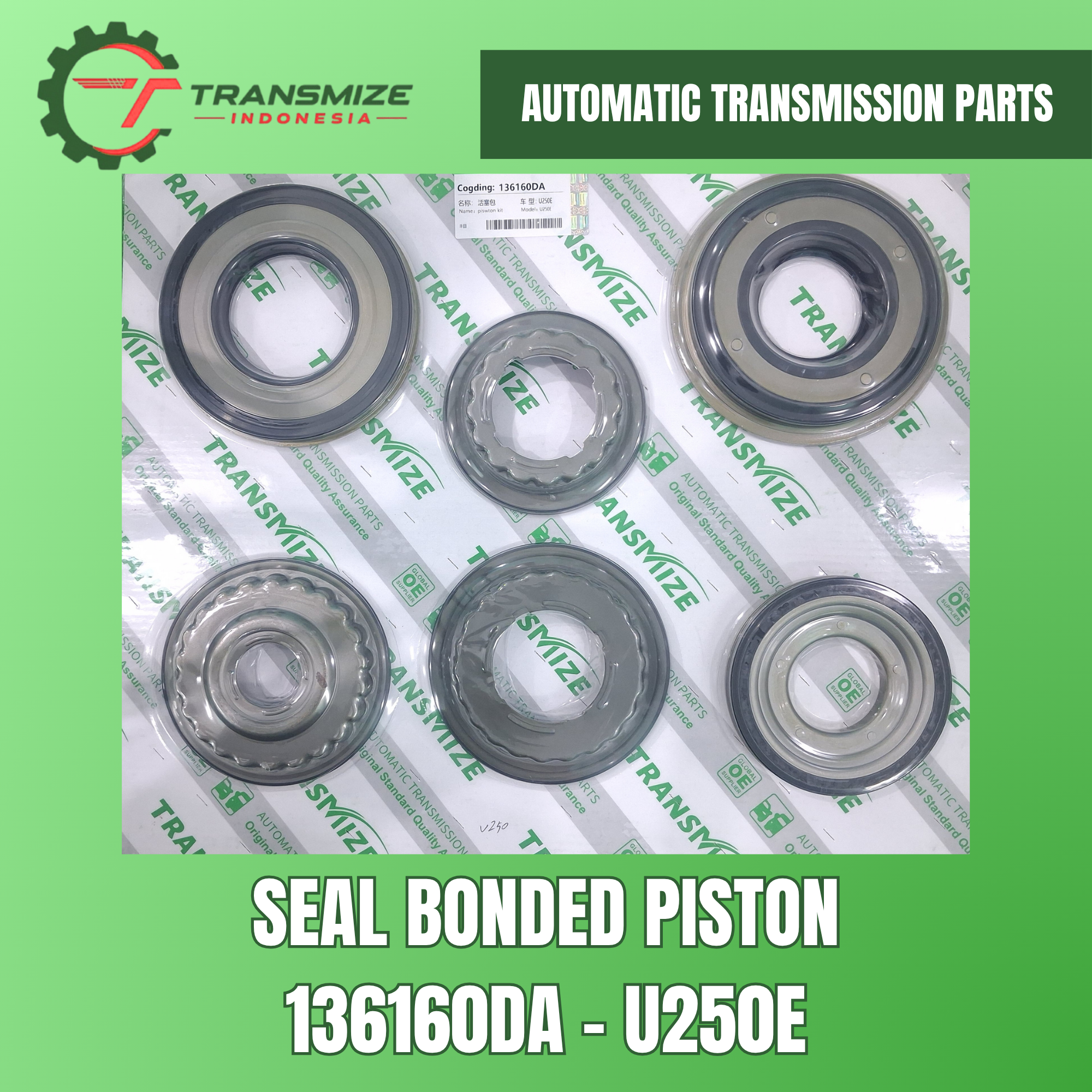 Seal Bonded Piston 136160DA U250E