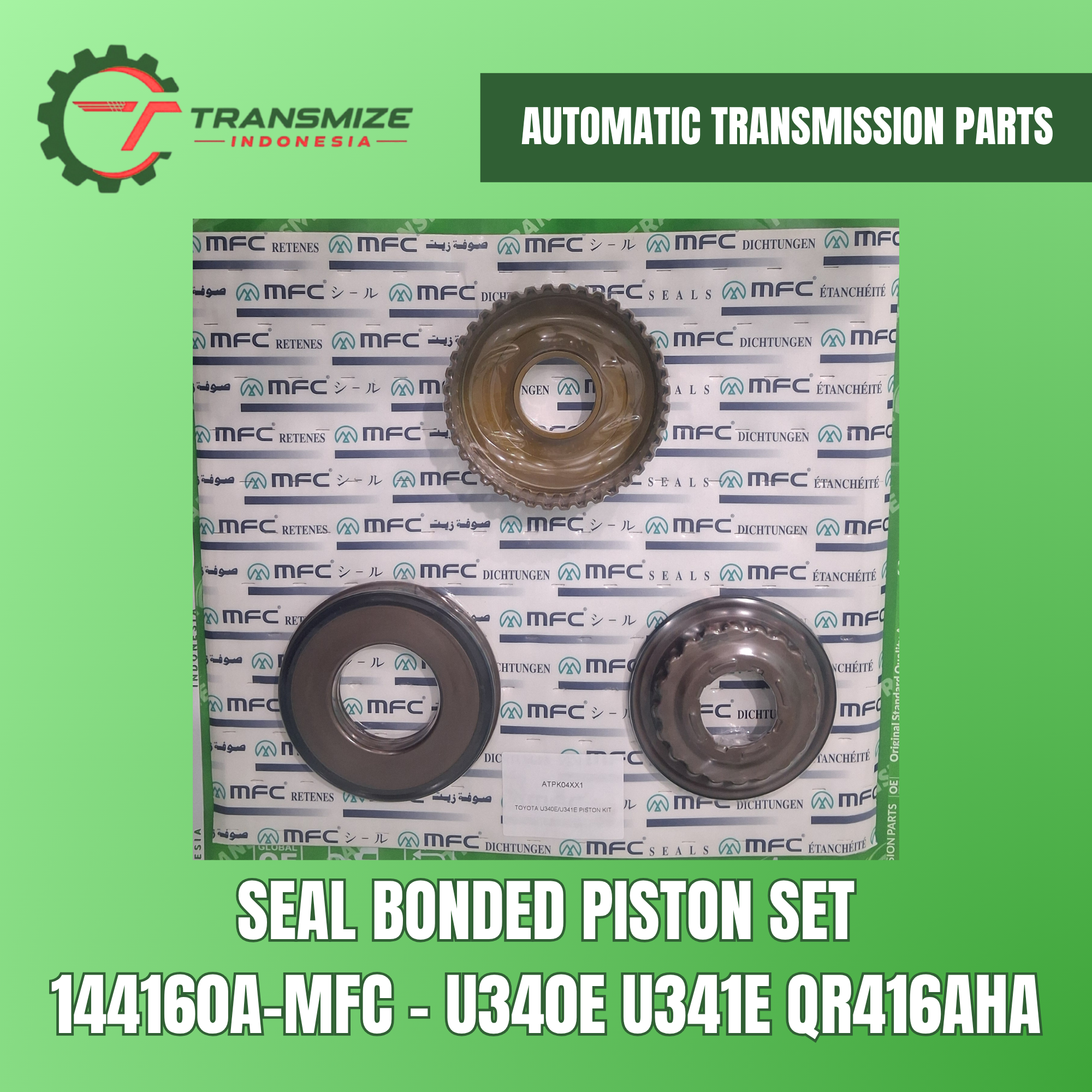 Seal Bonded Piston Set 144160A-MFC