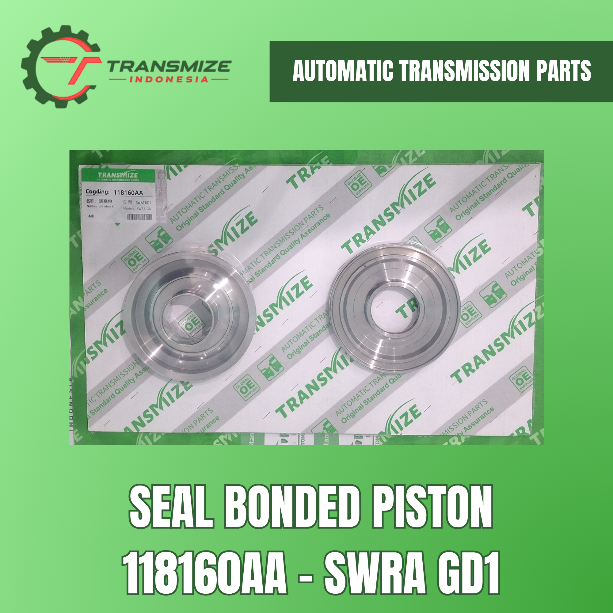 Seal Bonded Piston 118160AA