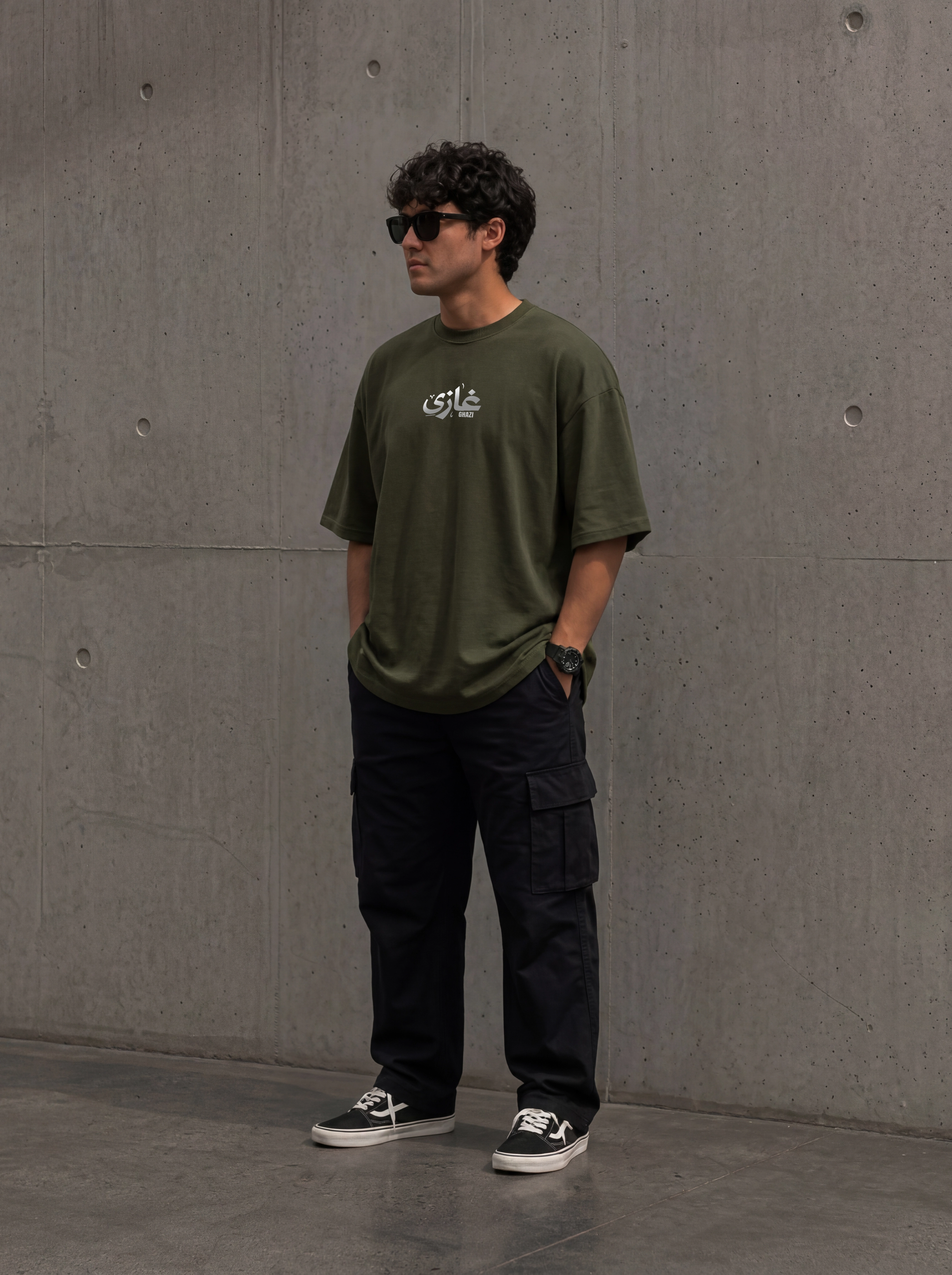 Ghazi Oversized Graphic Print Streetwear T-Shirt