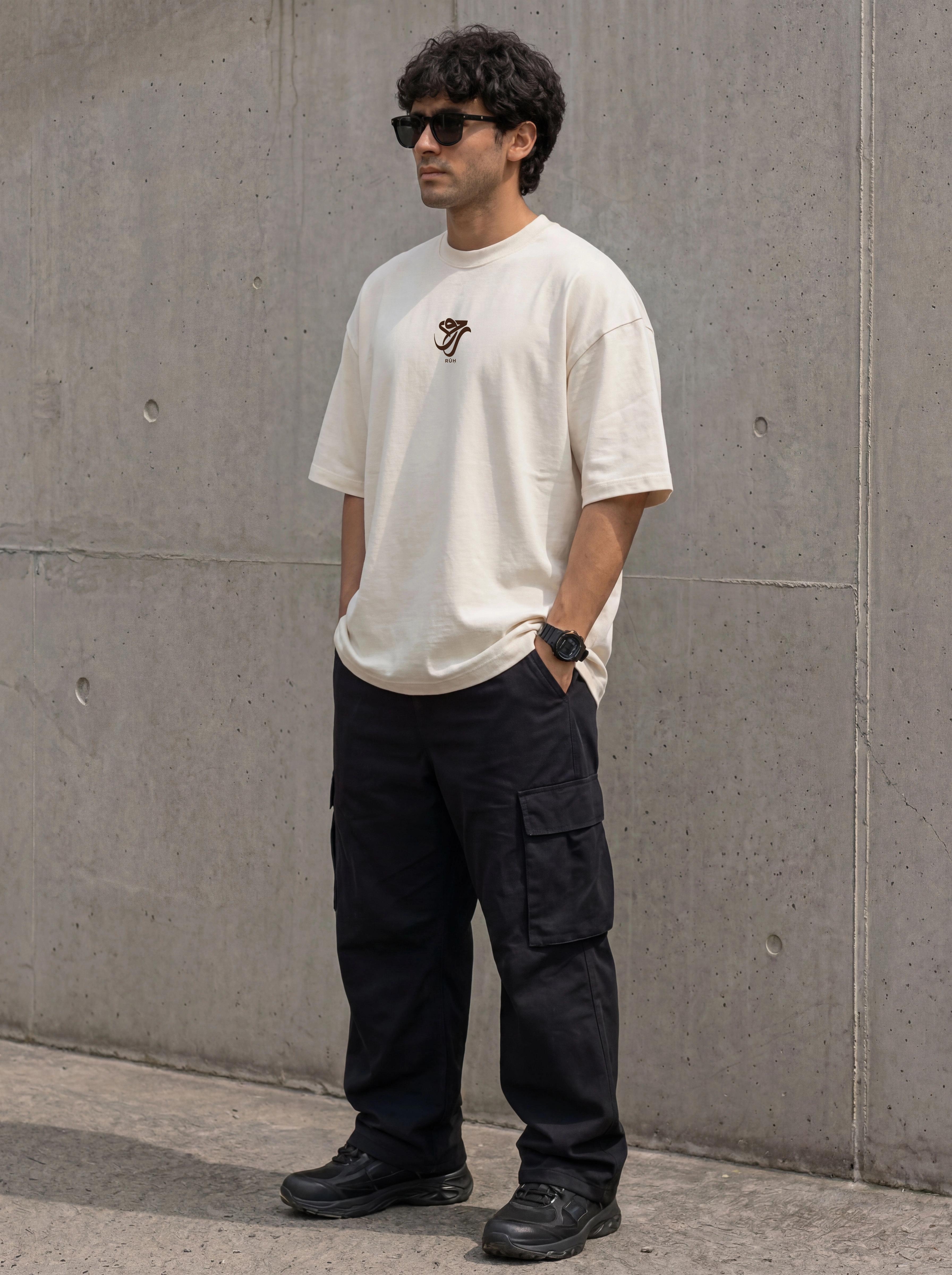 Ruh Oversized Graphic Print Streetwear T-Shirt