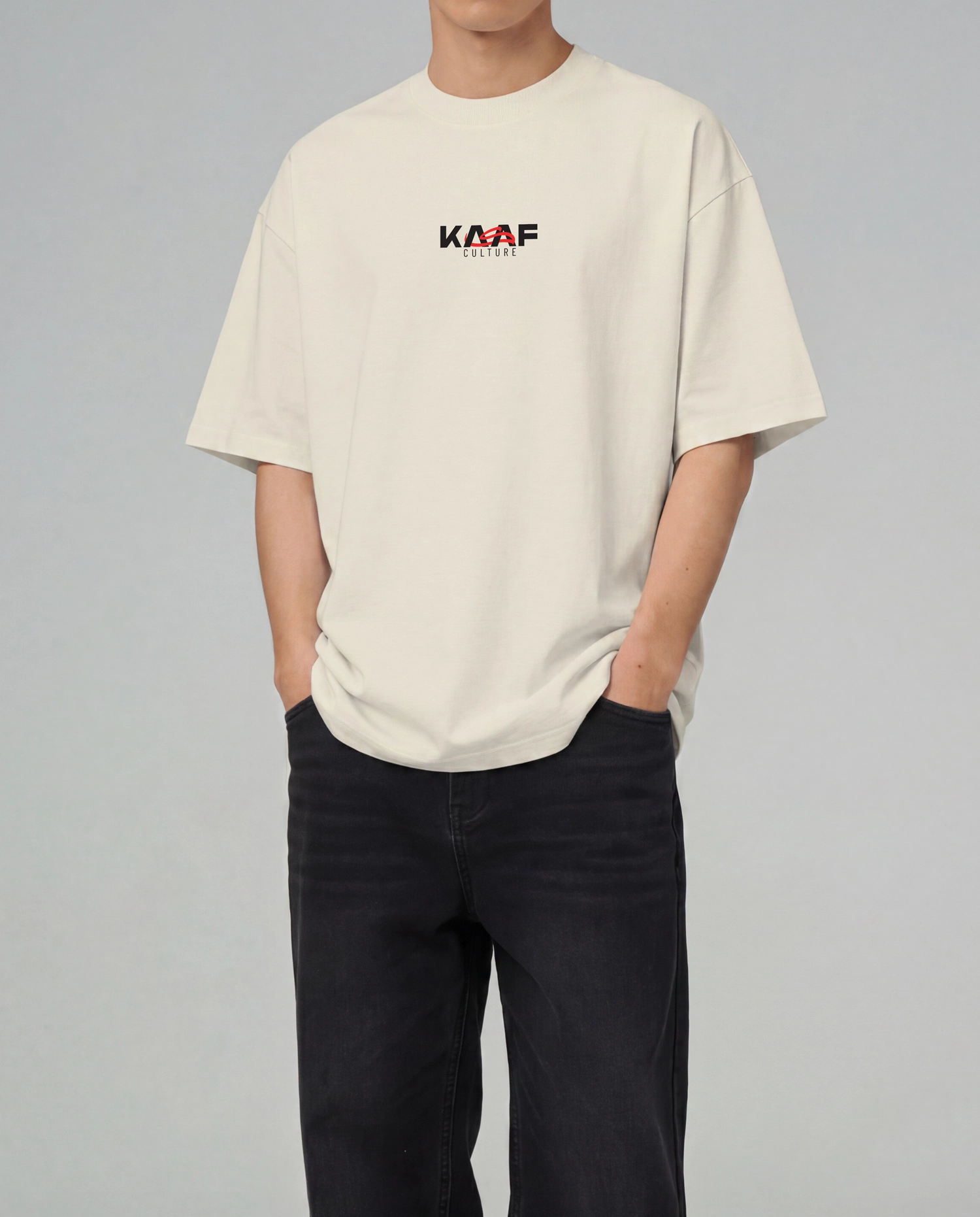 Arabic calligraphy Oversized Graphic Print Streetwear T-Shirt