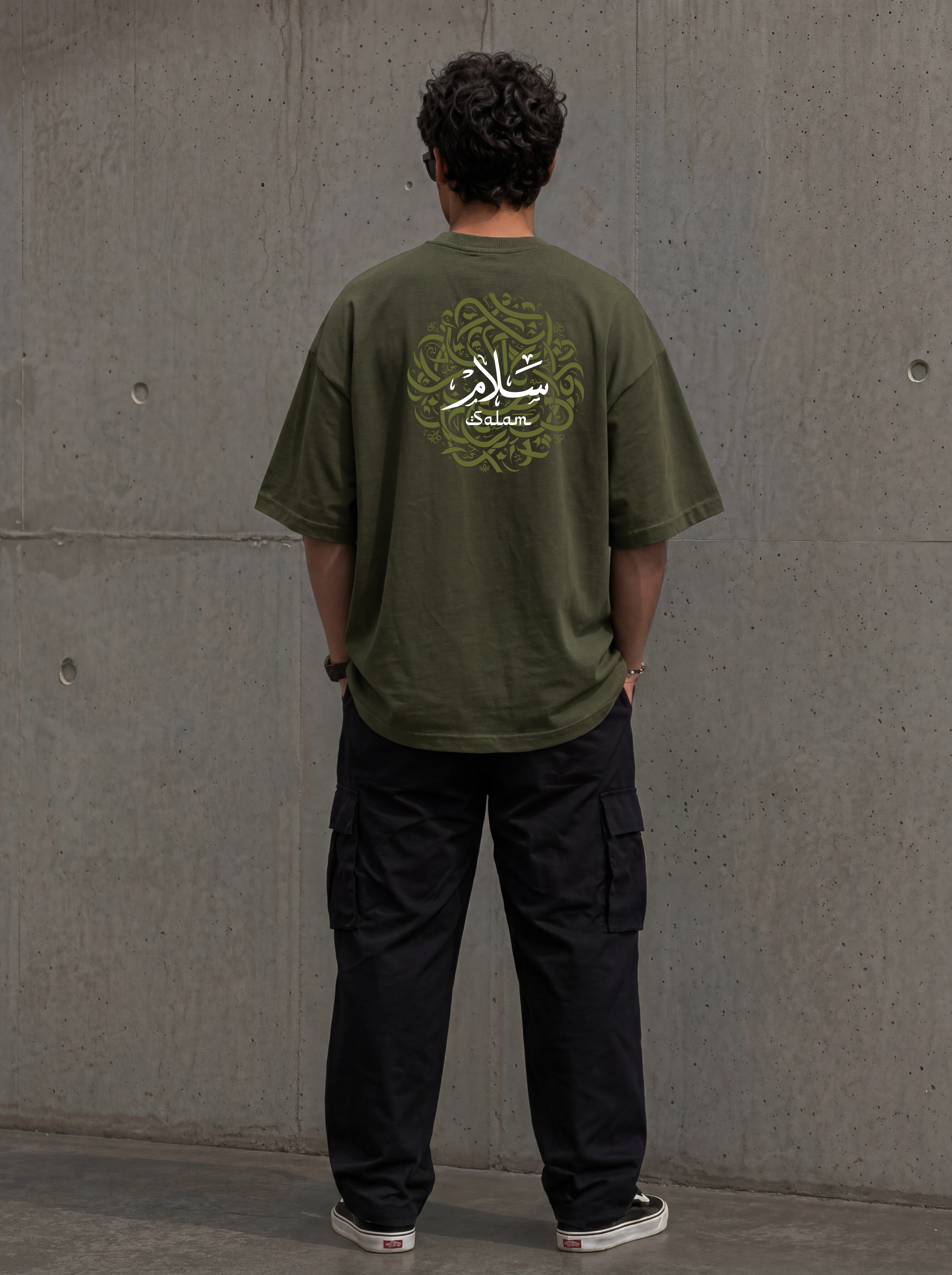Salam Oversized Graphic Print Streetwear T-Shirt