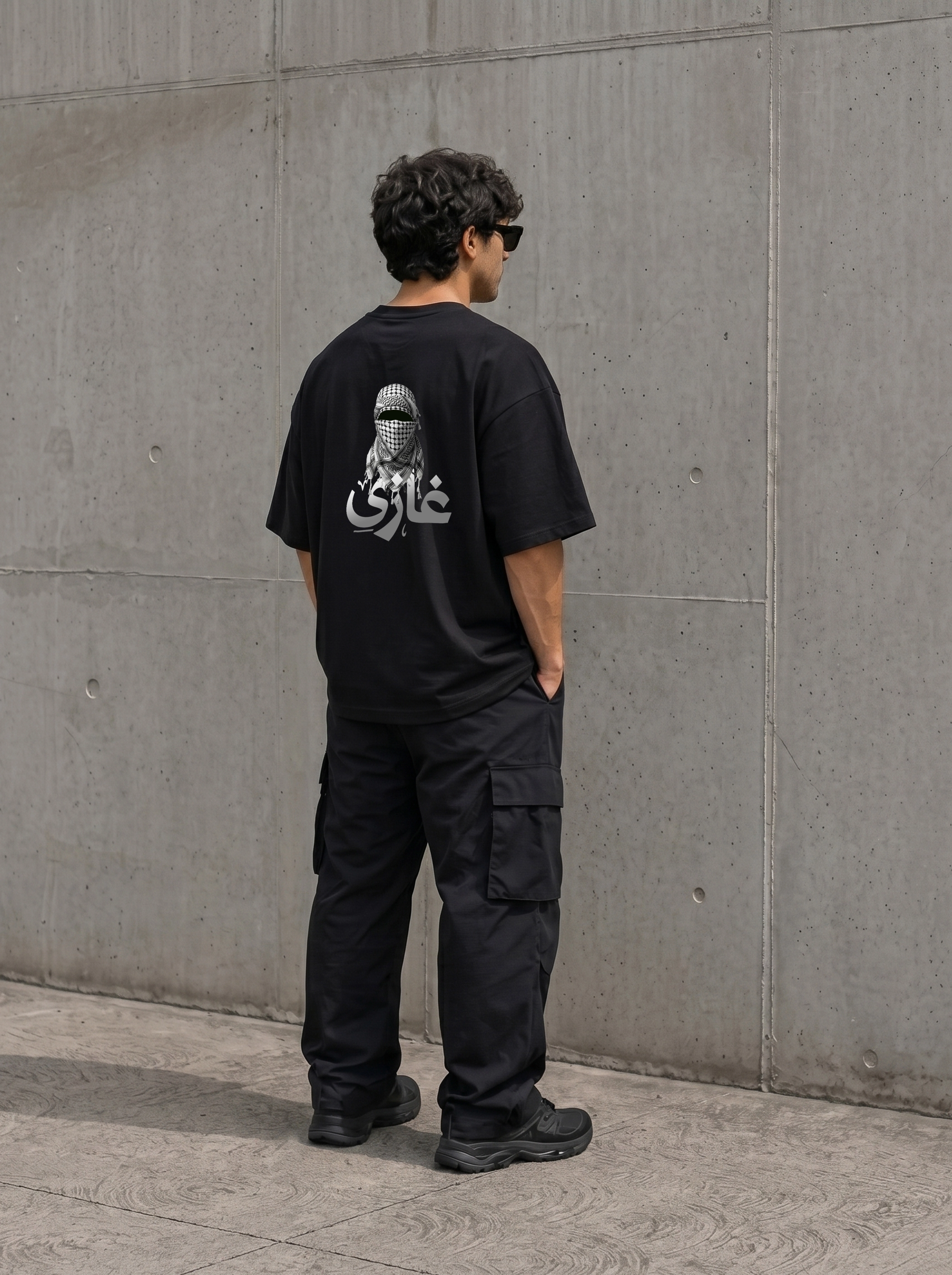Ghazi Oversized Graphic Print Streetwear T-Shirt