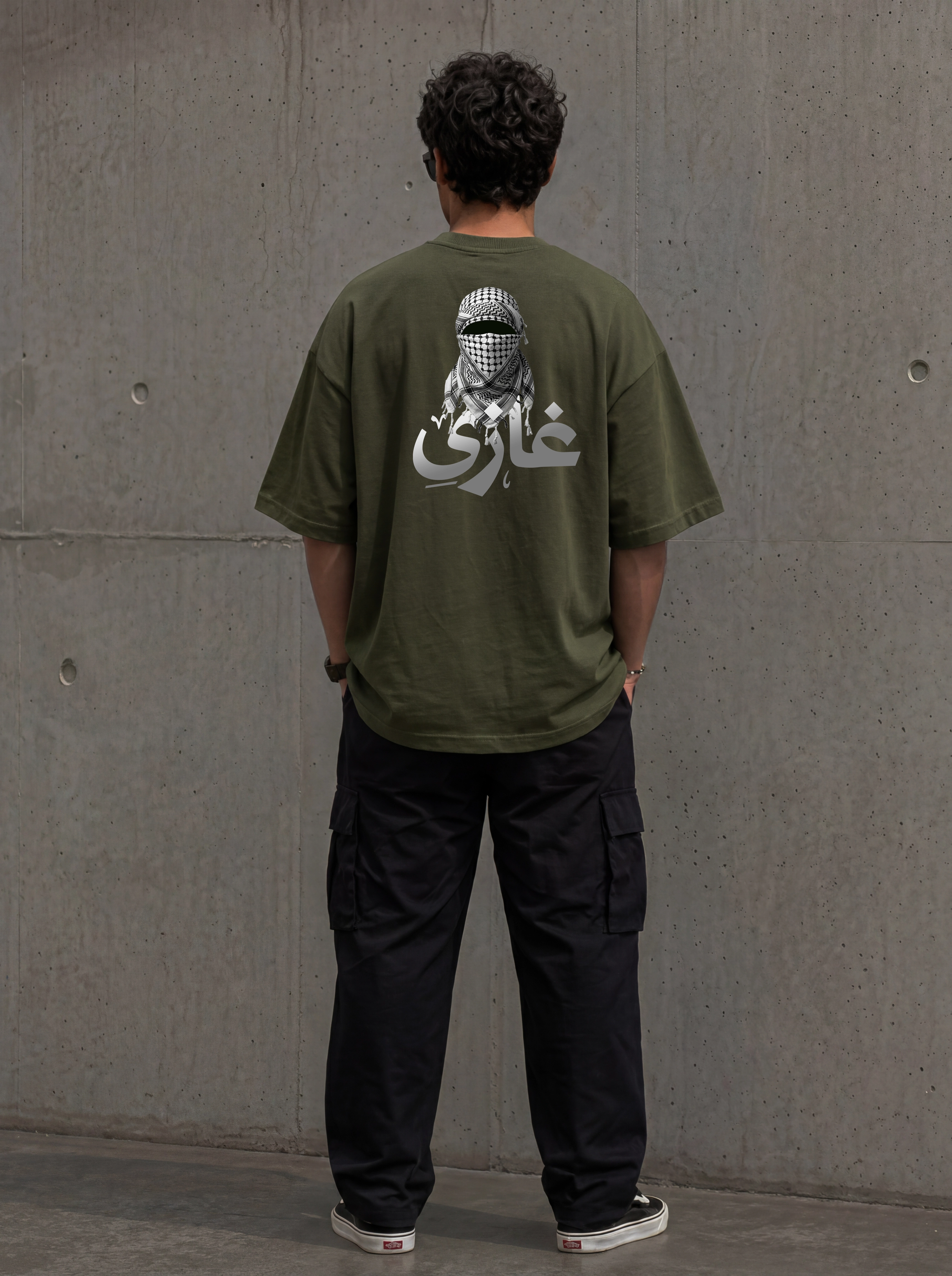 Ghazi Oversized Graphic Print Streetwear T-Shirt