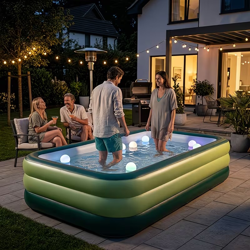 Inflatable LED Pool