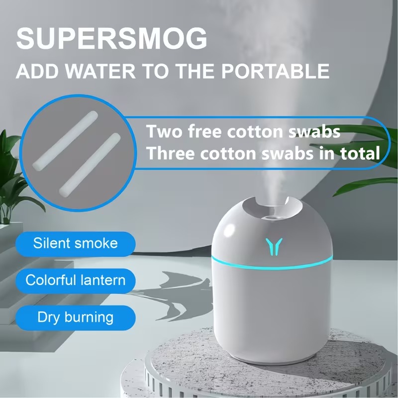 Mini LED Aroma Humidifier