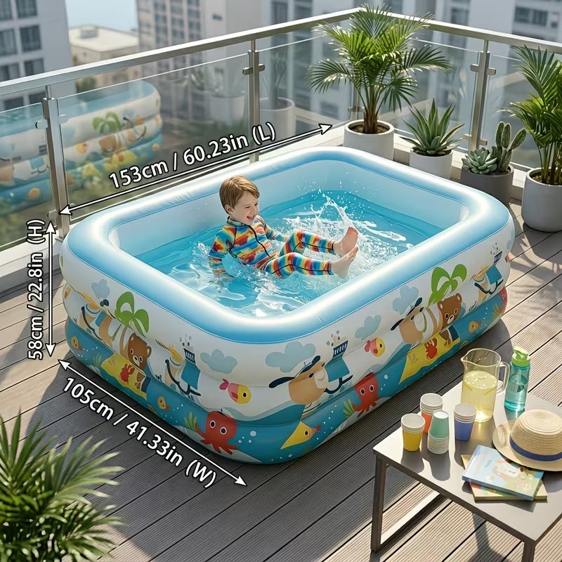 4-Layer Inflatable Pool