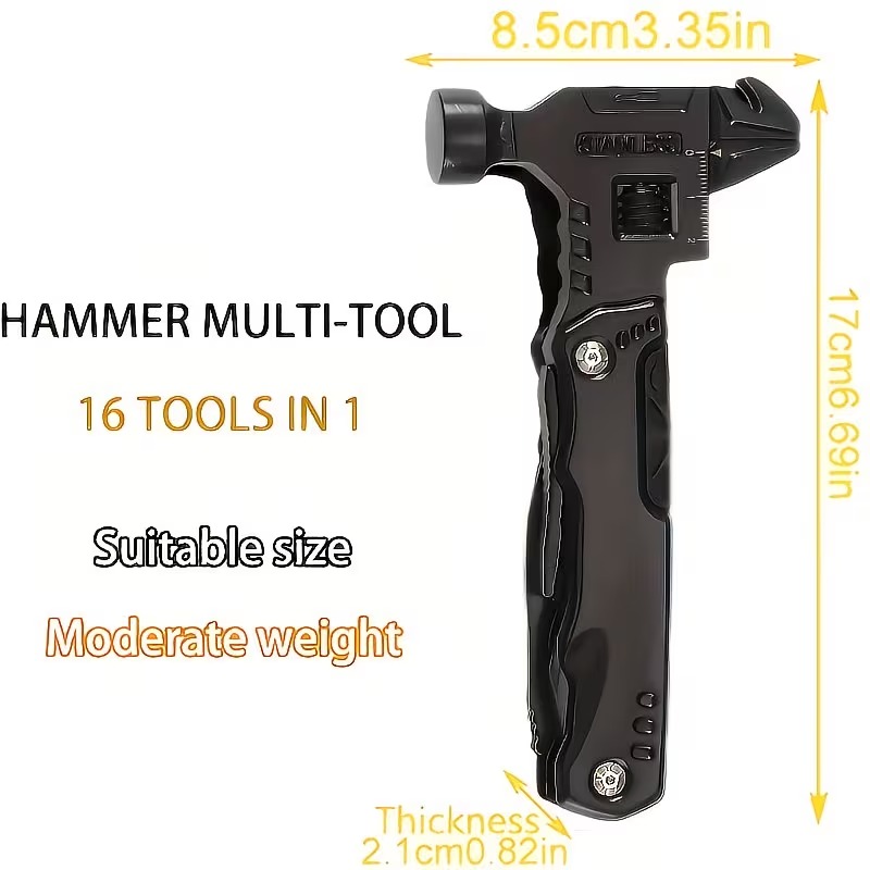 Multi-Tool Survival Hammer