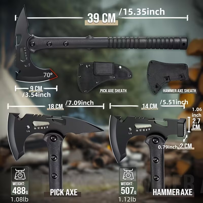 Tactical Tomahawk Axe Set