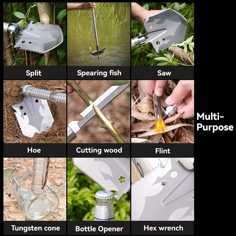 Multifunctional Survival Shovel
