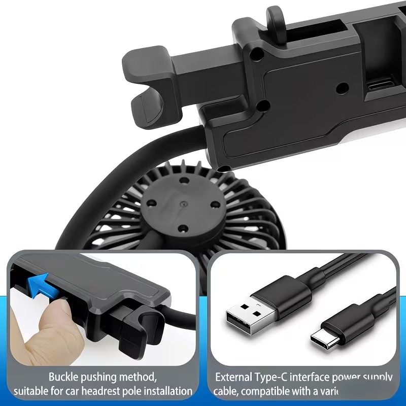 Adjustable Car Headrest