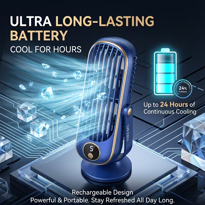 Dual Blade Desk Fan