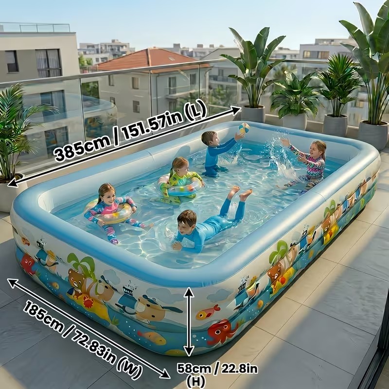 4-Layer Inflatable Pool