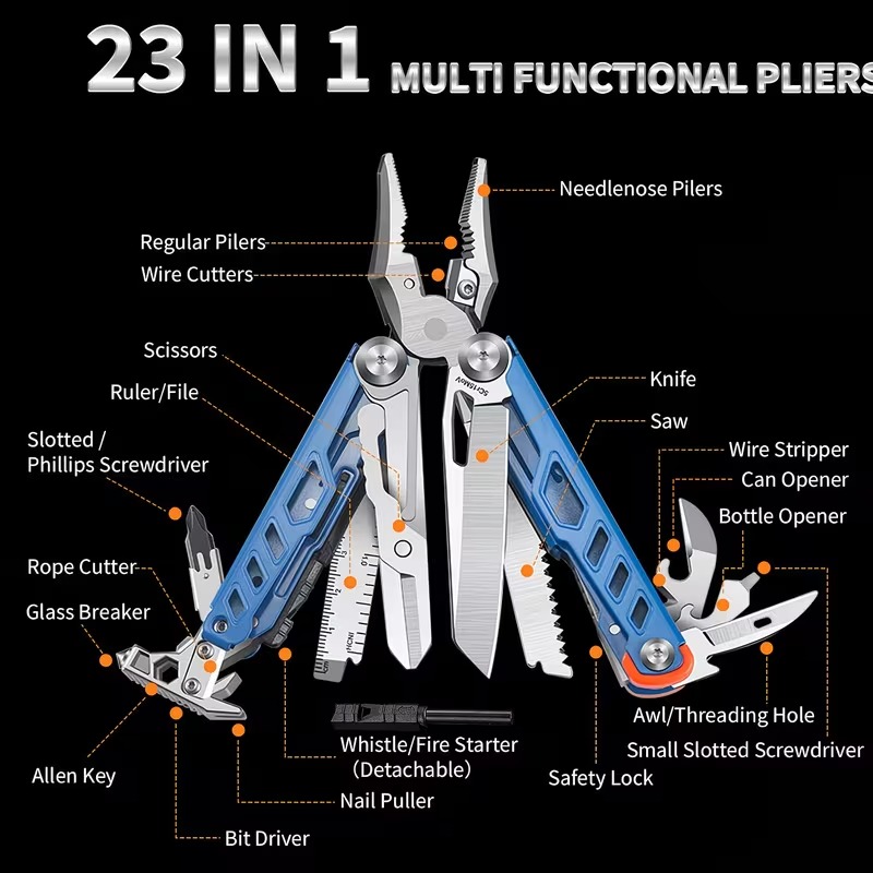 Multi-Tool Pliers Set