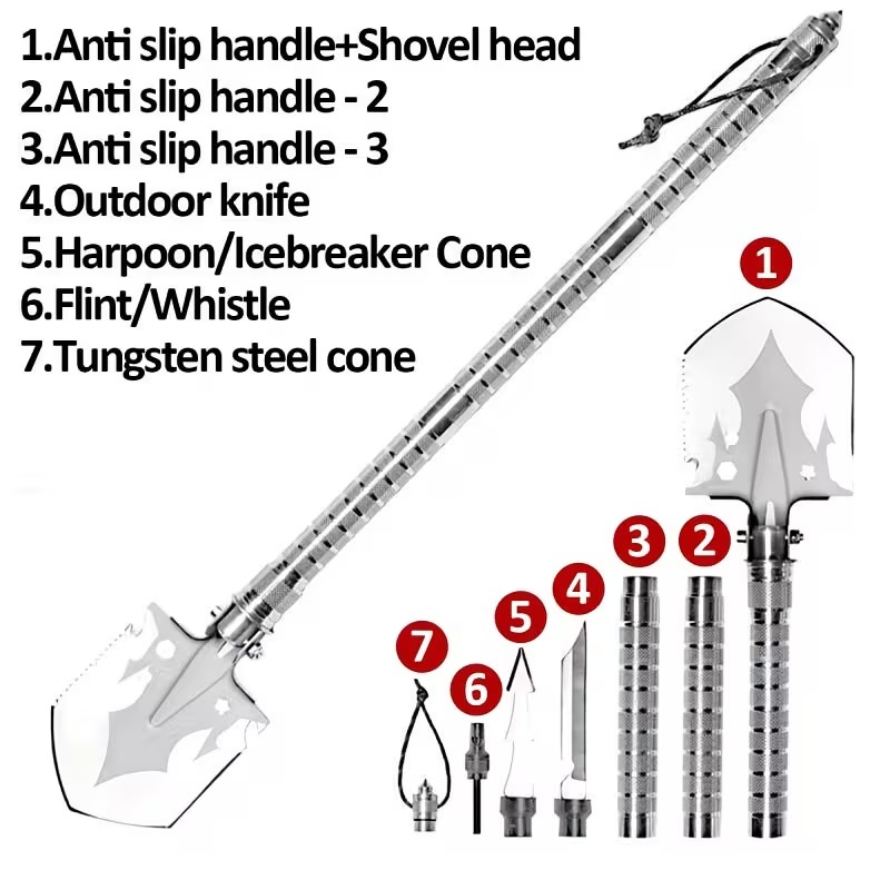 Multifunctional Survival Shovel