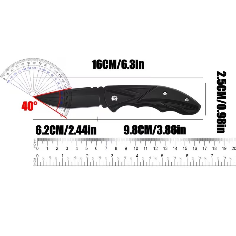 2PCS Super Bright Flashlight + Knife Set