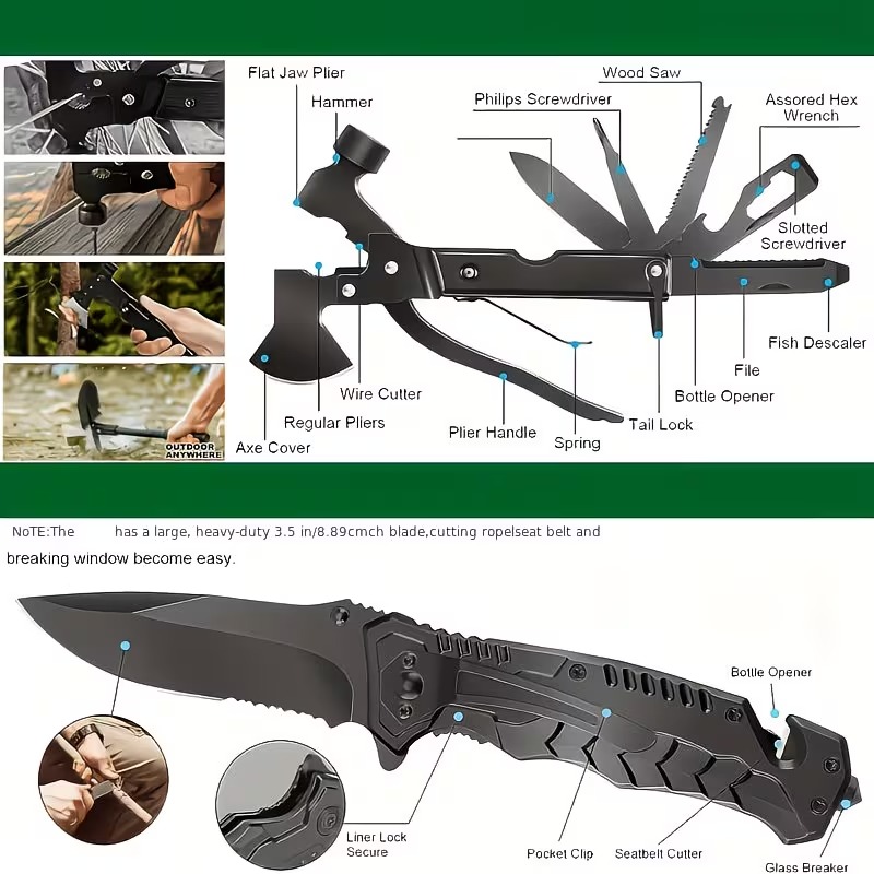 Tactical Survival Gear Set