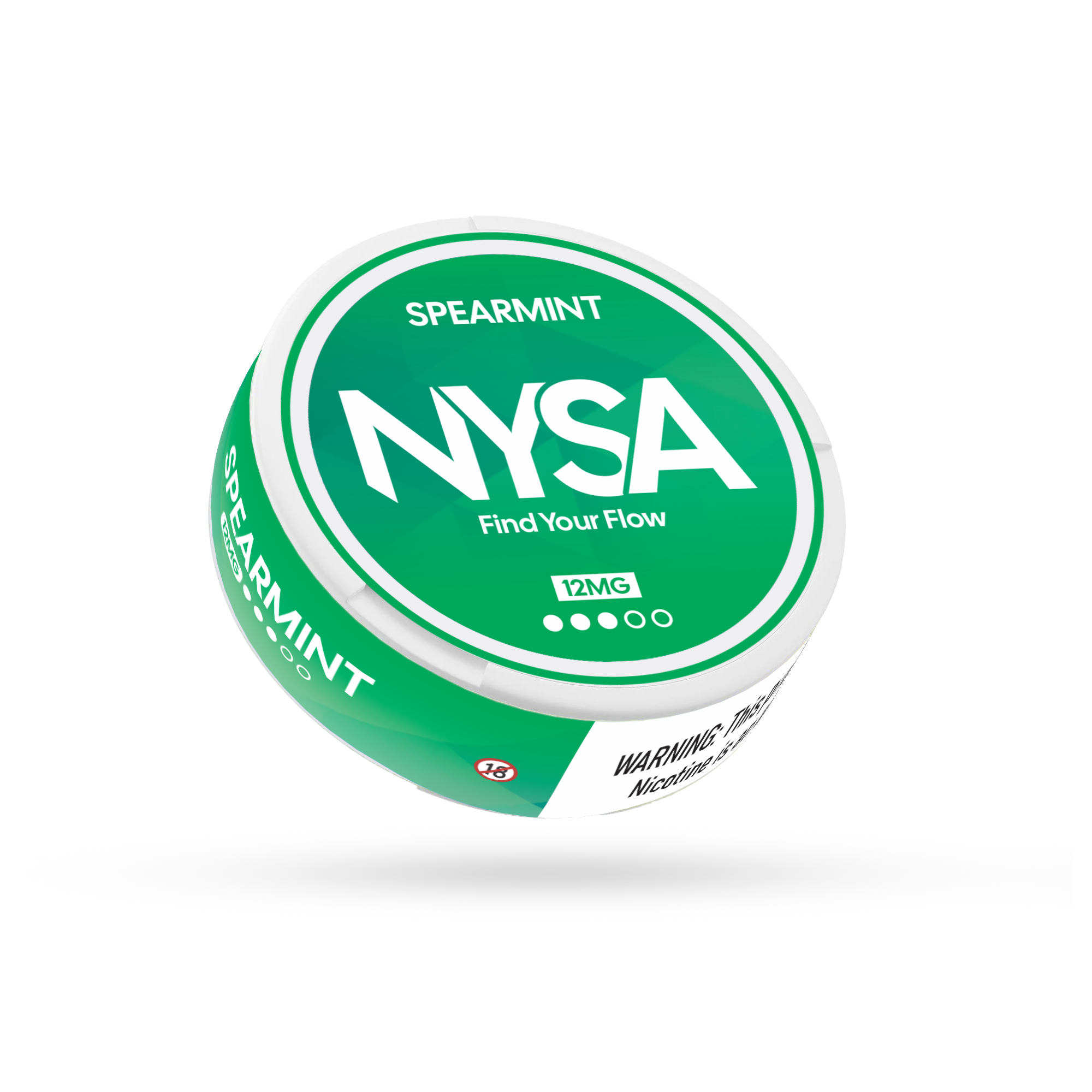 NYSA Spearmint Nicotine Pouches