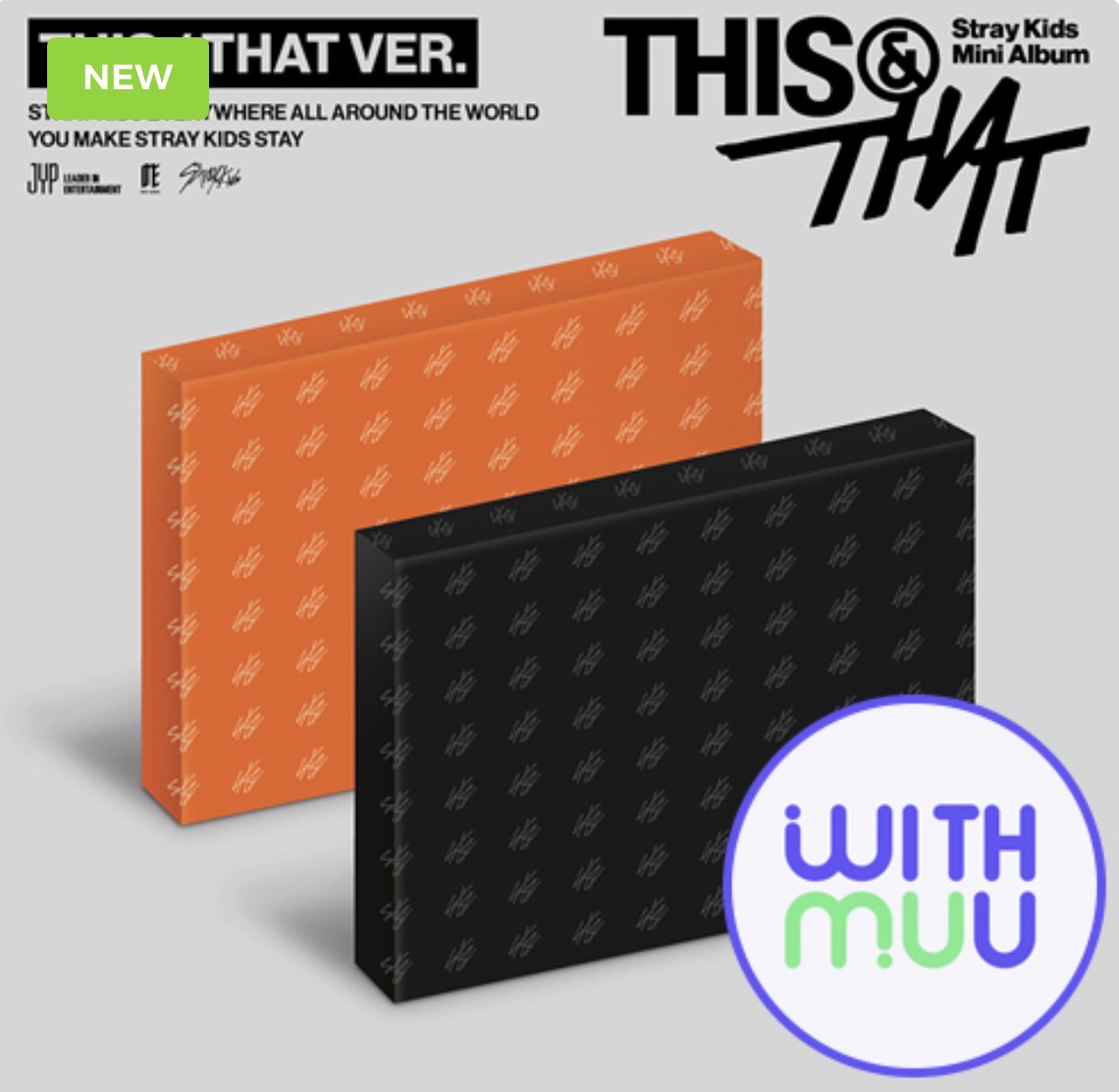 [Pre Order WITHMUU POB] Stray Kids – Mini Album [THIS & THAT] (THIS VER., THAT VER.)