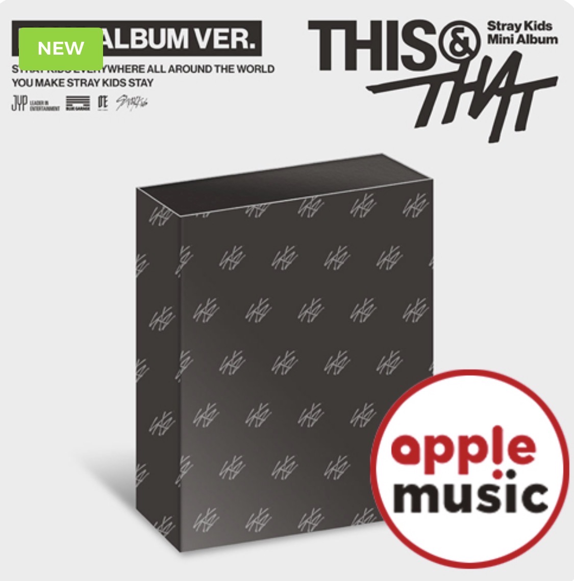 [Pre Order APPLE MUSIC POB] Stray Kids – Mini Album [THIS & THAT] (FANS ALBUM VER.)