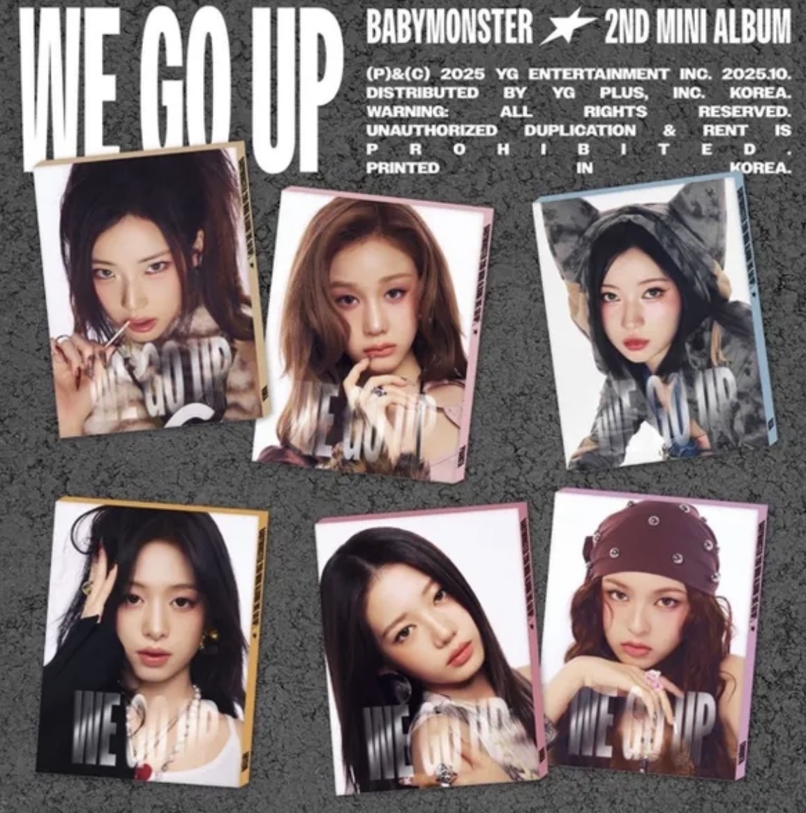 Hello82 Pop Up Exclusive BABYMONSTER [WE GO UP]