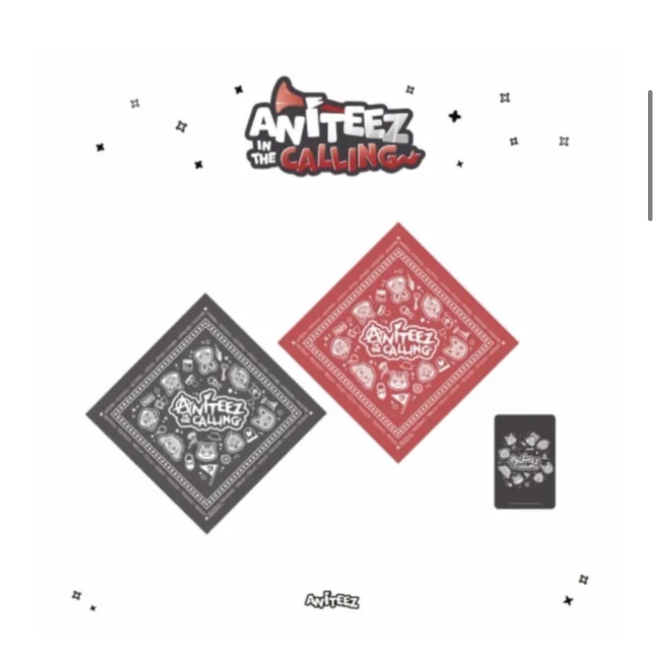 ATEEZ X ANITEEZ IN THE CALLING MD - [BANDANA]