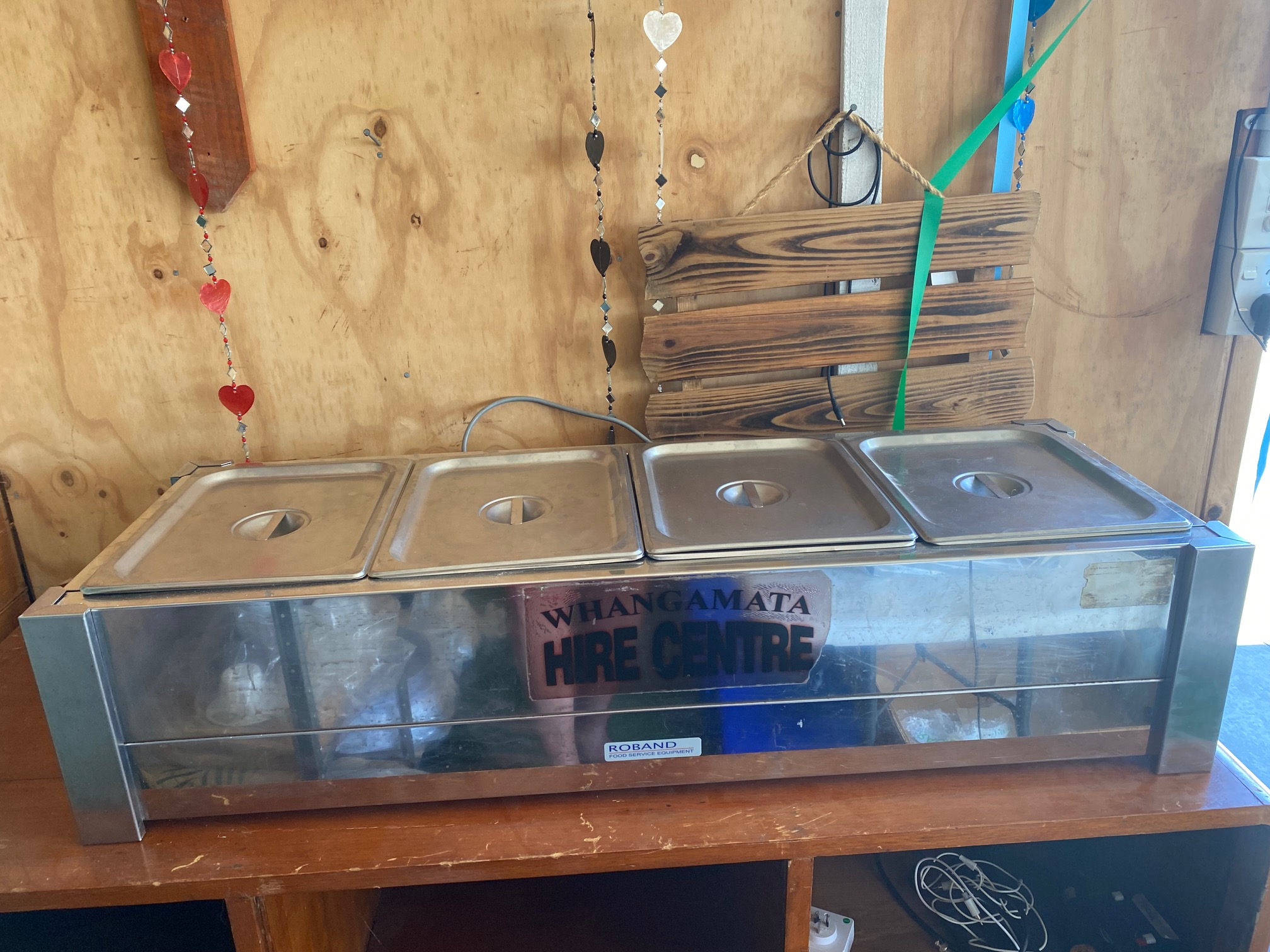 Bain Marie 4 S/S trays