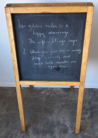 Black Board Double sided