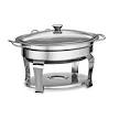Dish Chafing Oval - Single - inc Fuel Gel