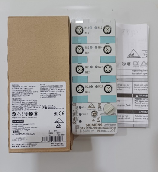 SIEMENS 3RK1200-0DQ00-0AA3 ASI COMPACT MODULE