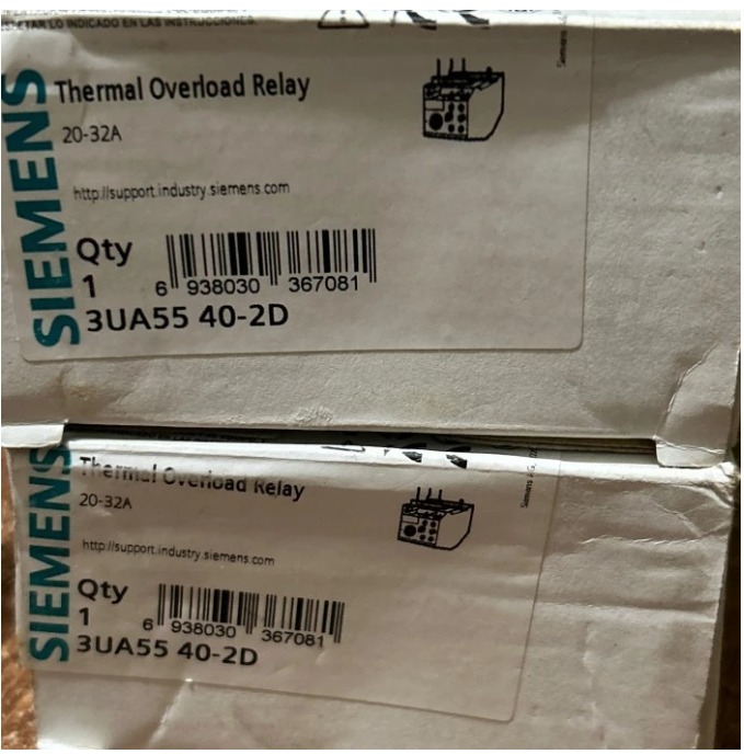 SIEMENS 3UA59 40-2M OVERLOAD RELAY 32A-45A