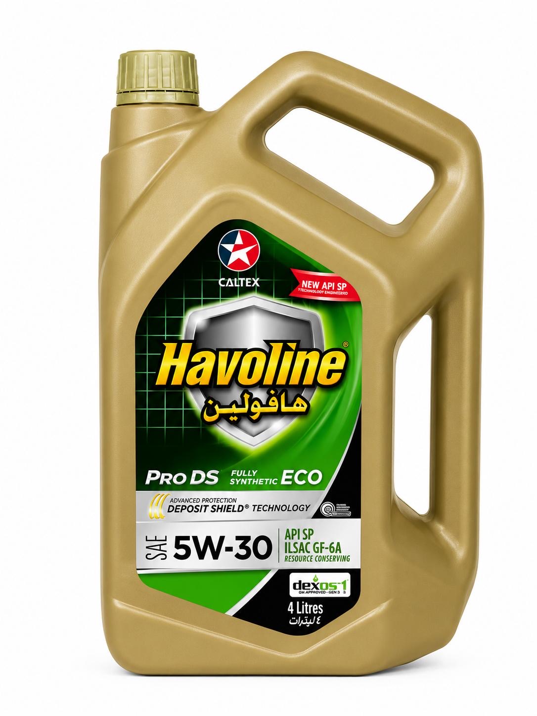 Havoline Pro DS Fully Synthetic Motor Oil 5W-30