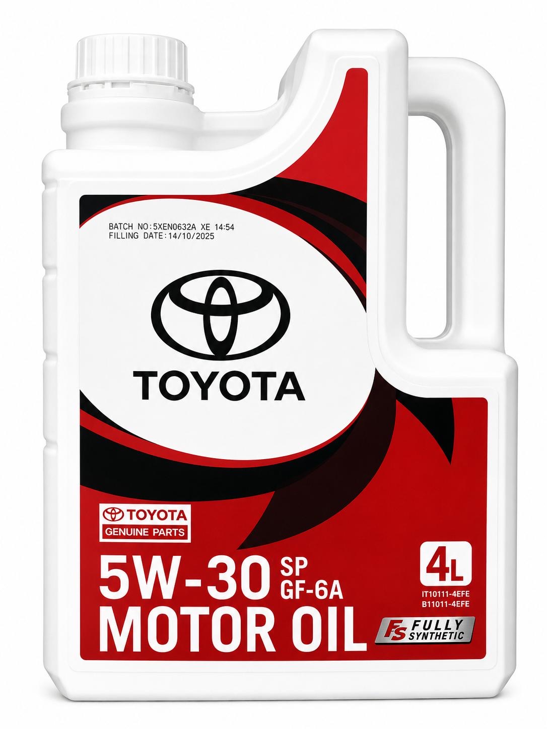 Toyota 5W-30 SP Motor Oil 4L