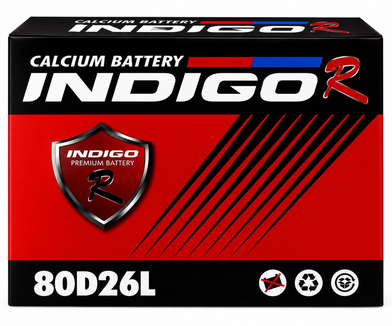 INDIGO R Calcium Battery 80D26L