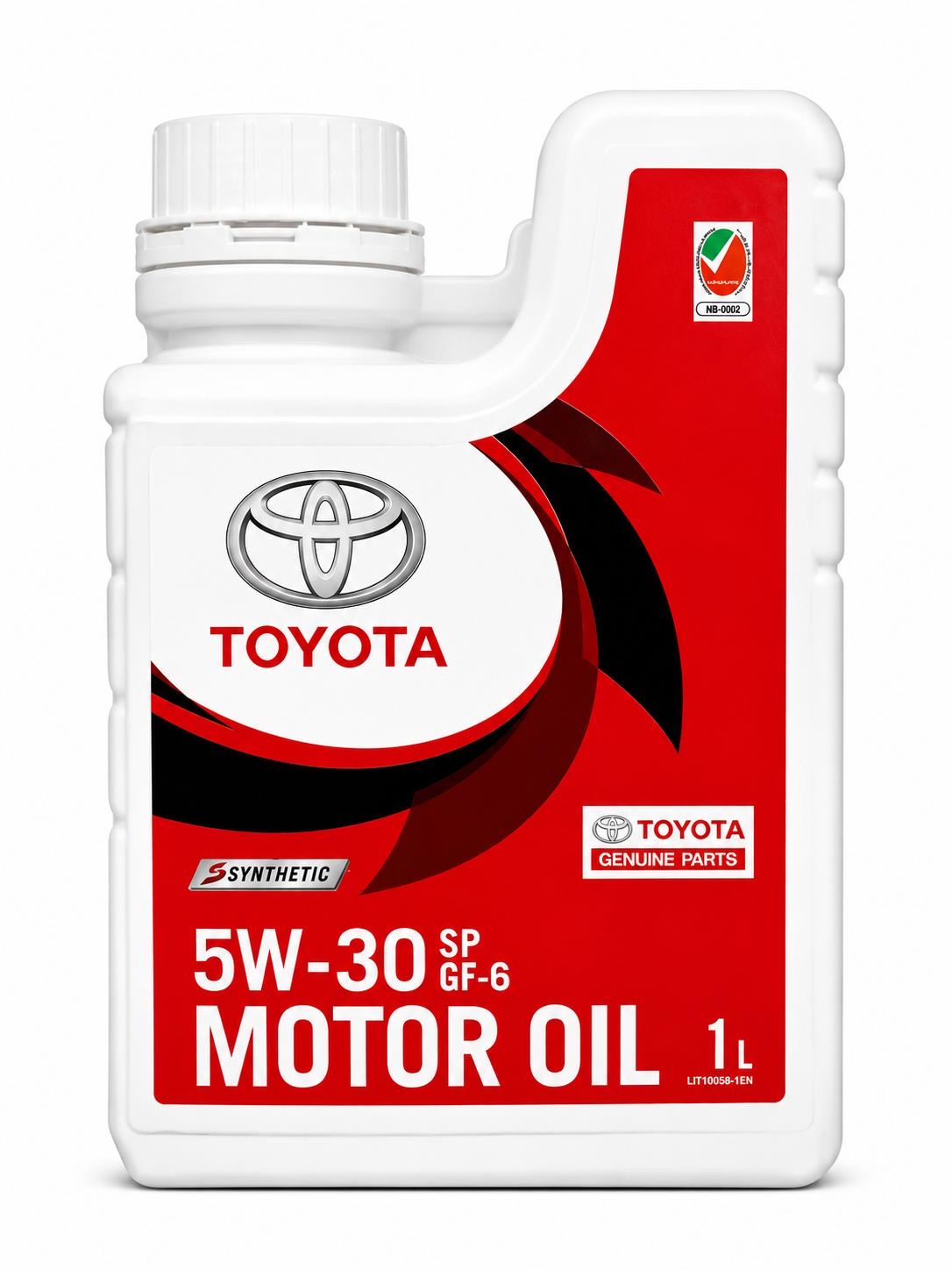 Toyota 5W-30 SP GF-6 Motor Oil 1L