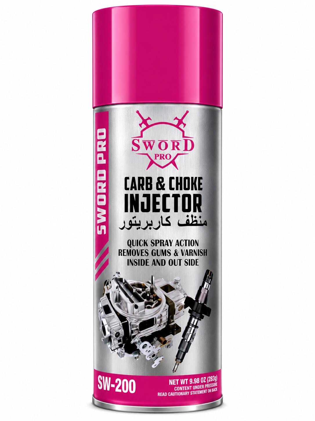 Sword Pro Carb & Choke Injector Cleaner