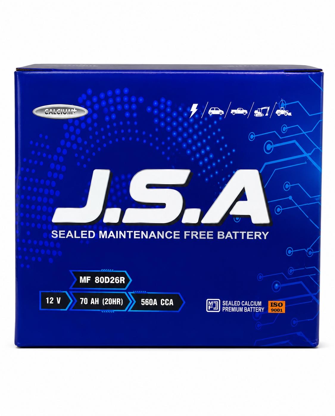 J.S.A Sealed Maintenance Free Battery