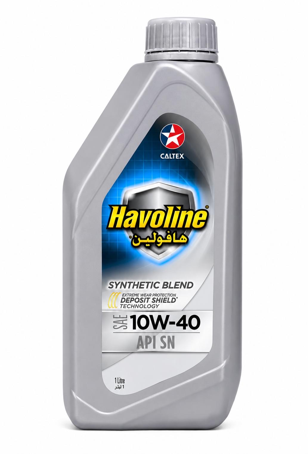 Havoline 10W-40 Synthetic Blend Motor Oil