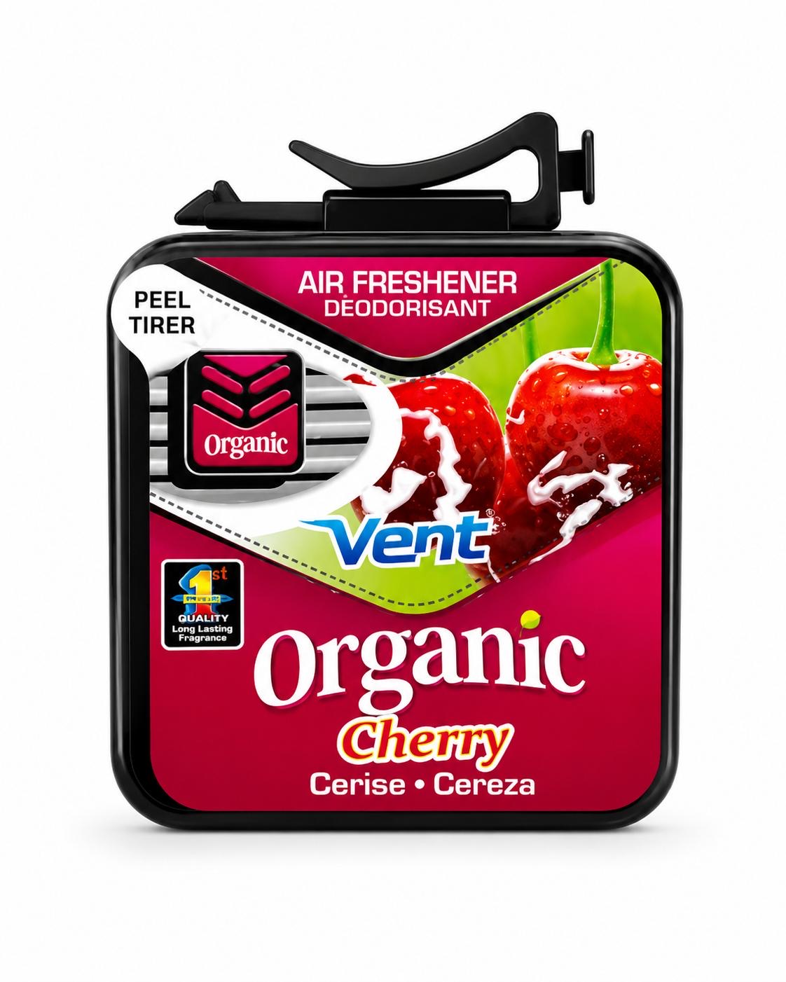 Organic Cherry Vent Air Freshener