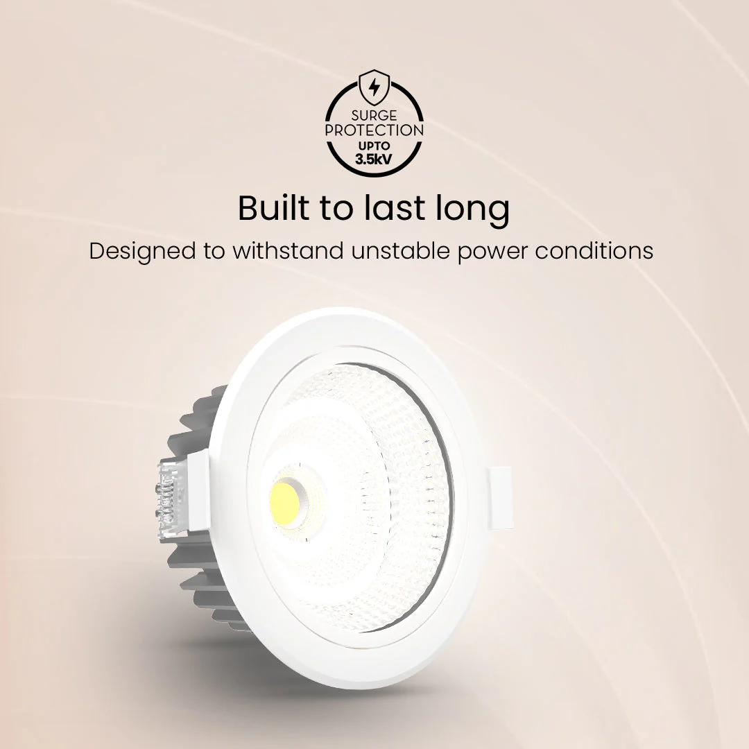 Philips Star Miranda Round LED COB Downlight – 3W to 50W Premium Recessed Ceiling Spotlight