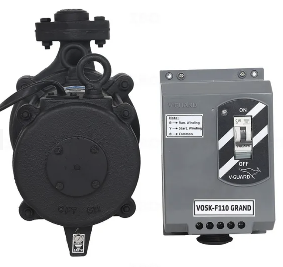 V-Guard VOSK F110 GRAND Openwell Submersible Pump (1 HP, Single Phase)