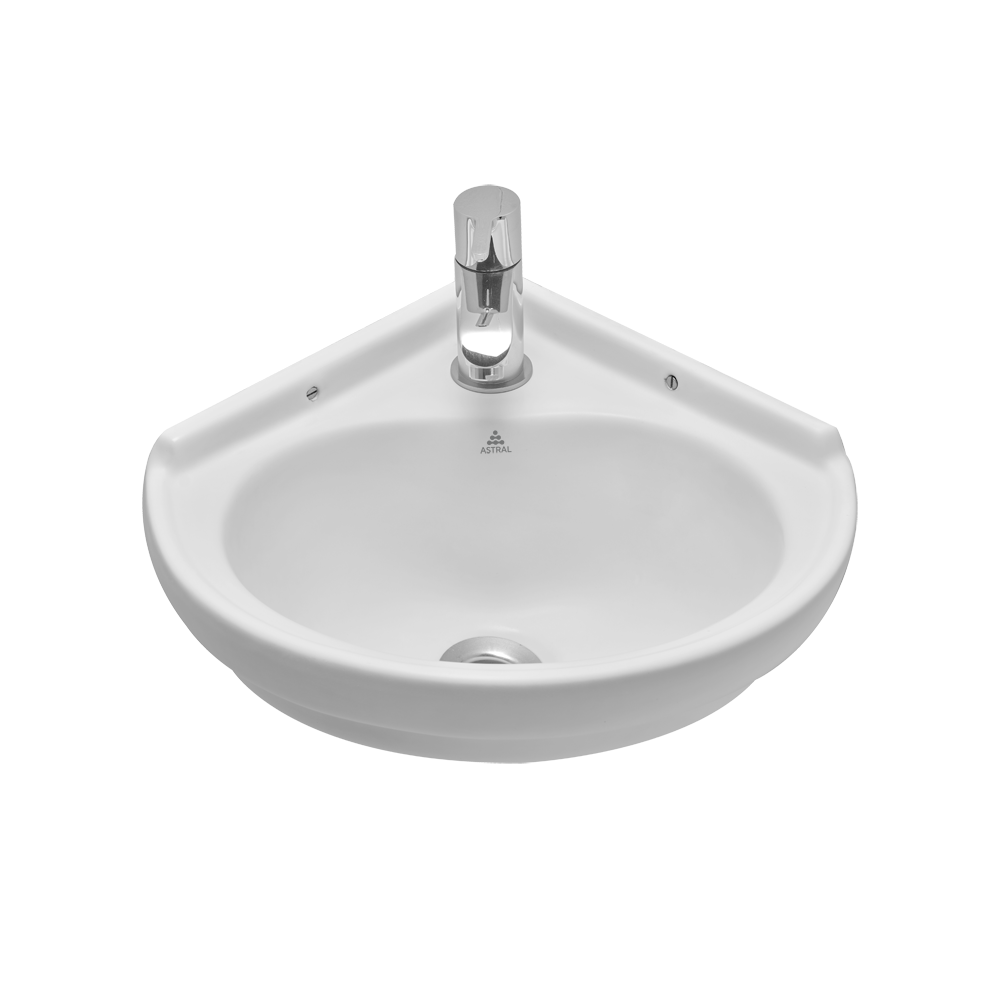 Astral Gloria Wall Hung Wash Basin - 400x 400 x 200 mm