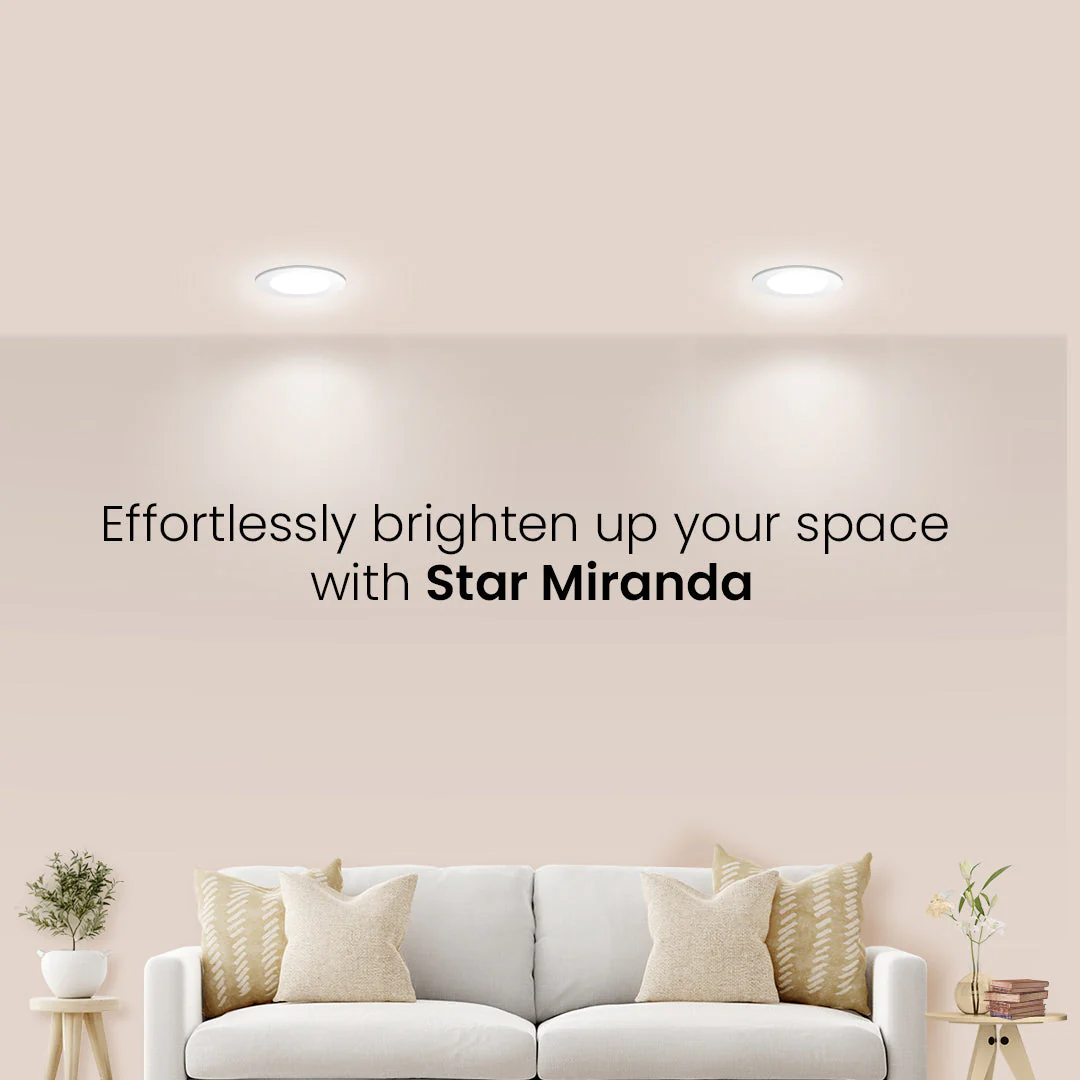 Philips Star Miranda Round LED COB Downlight – 3W to 50W Premium Recessed Ceiling Spotlight