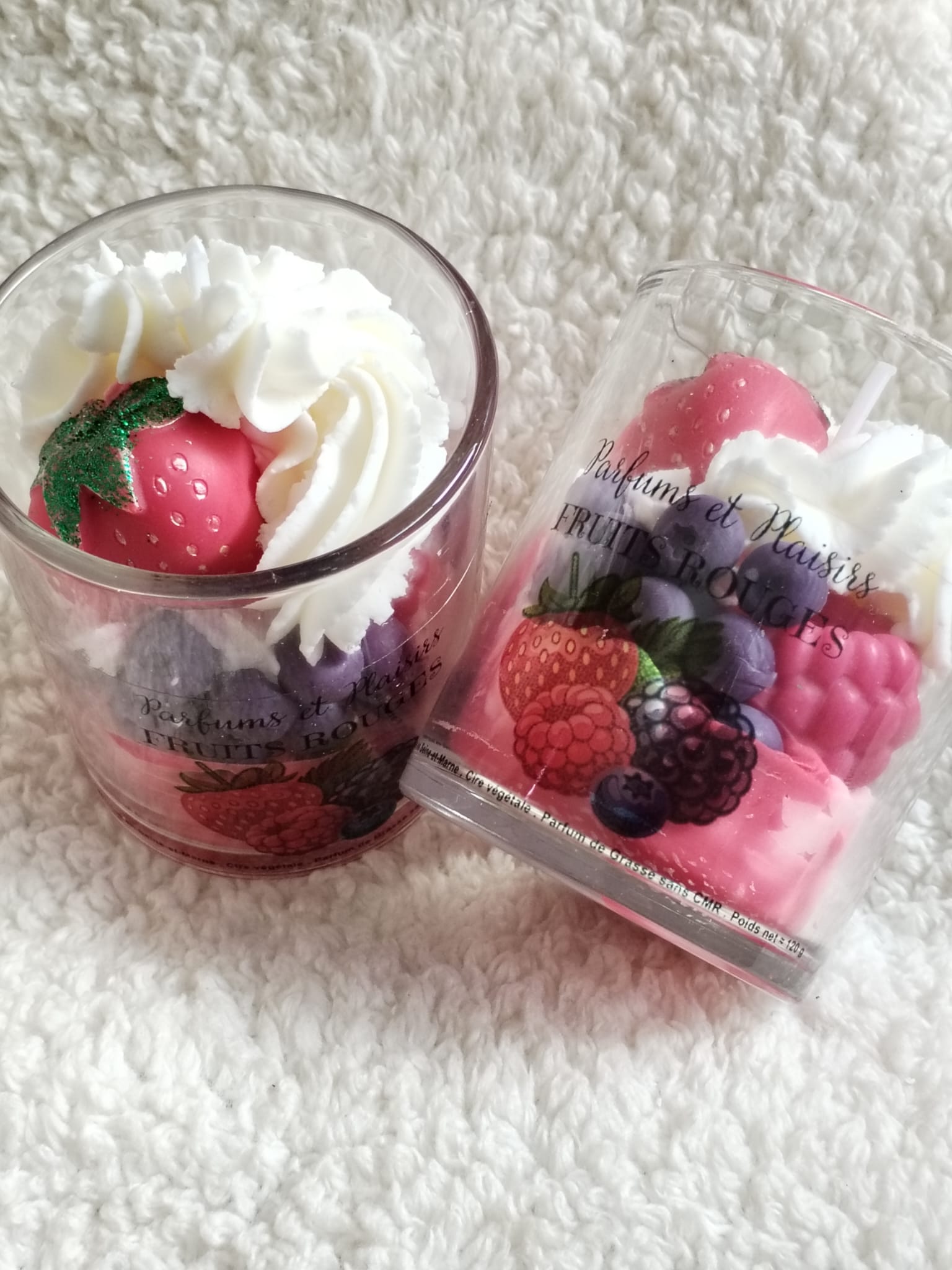 Bougie - Fruits rouges
