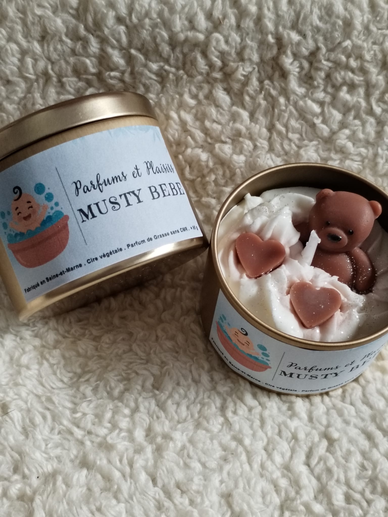 Bougie - Musty bébé