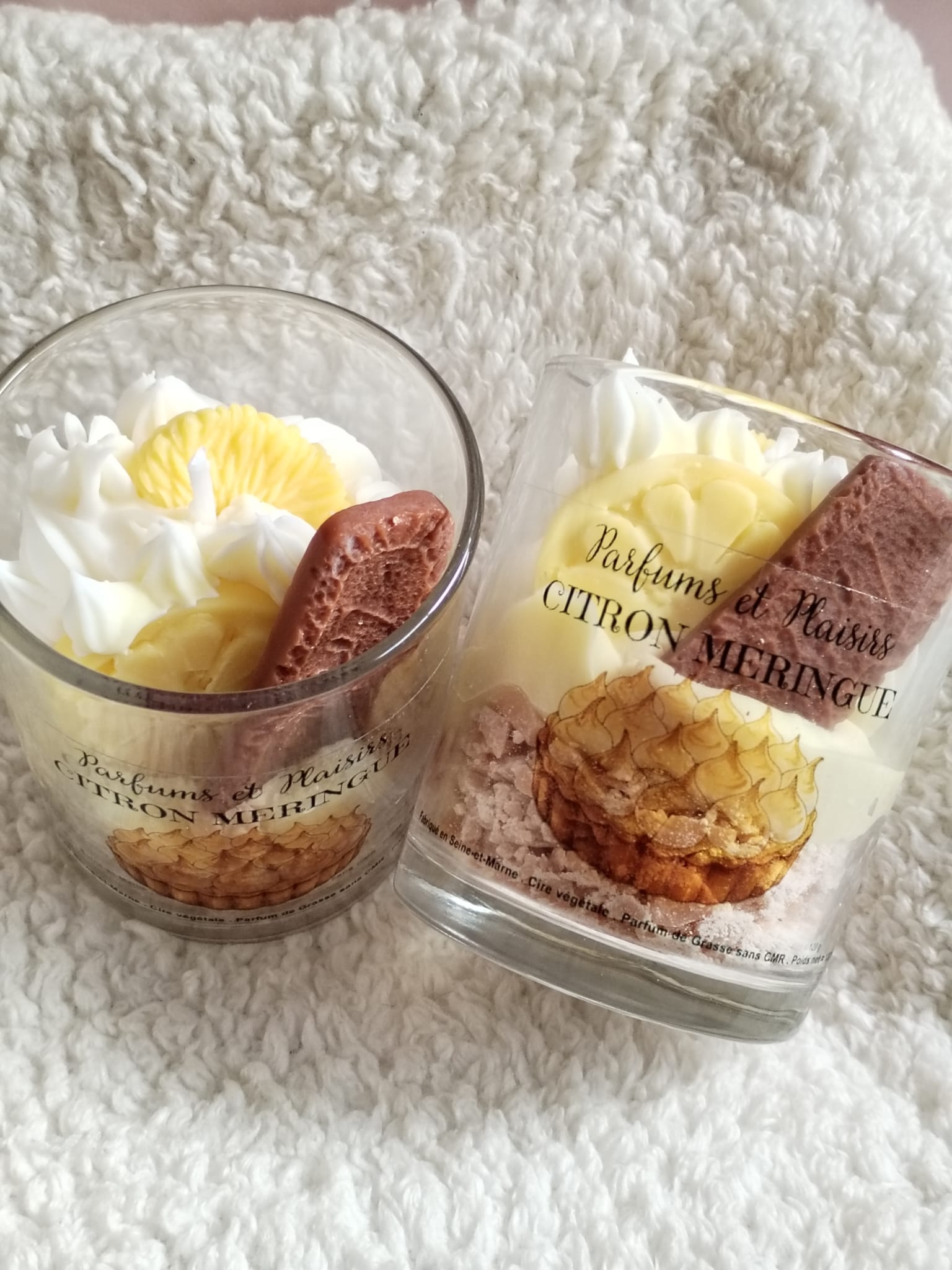 Bougie - Citron meringue